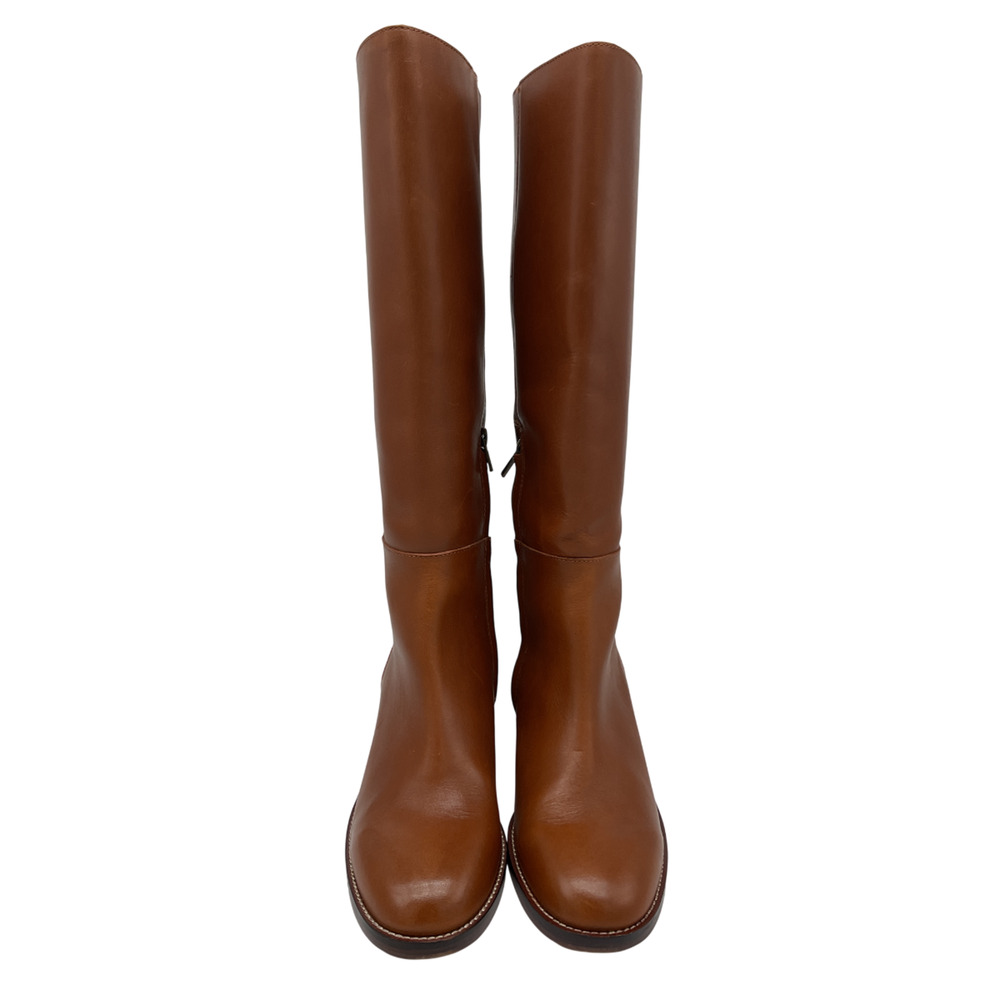 Madewell Classic Brown Francie Tall Boots Size 8 - Picture 3 of 7